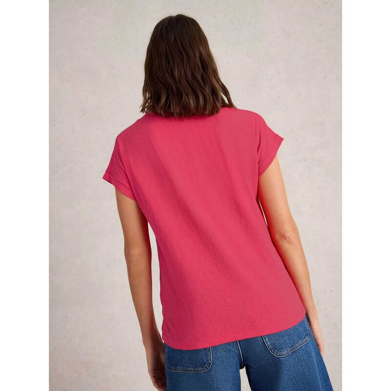 White Stuff Nelly Notch Neck Tee image number 1